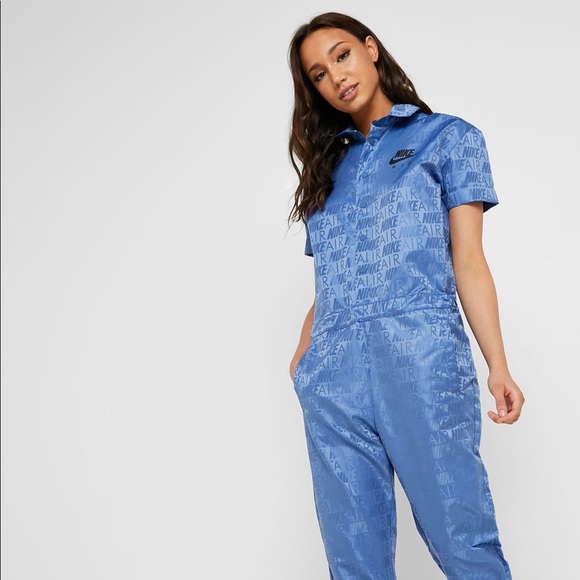 blue nike jumpsuit